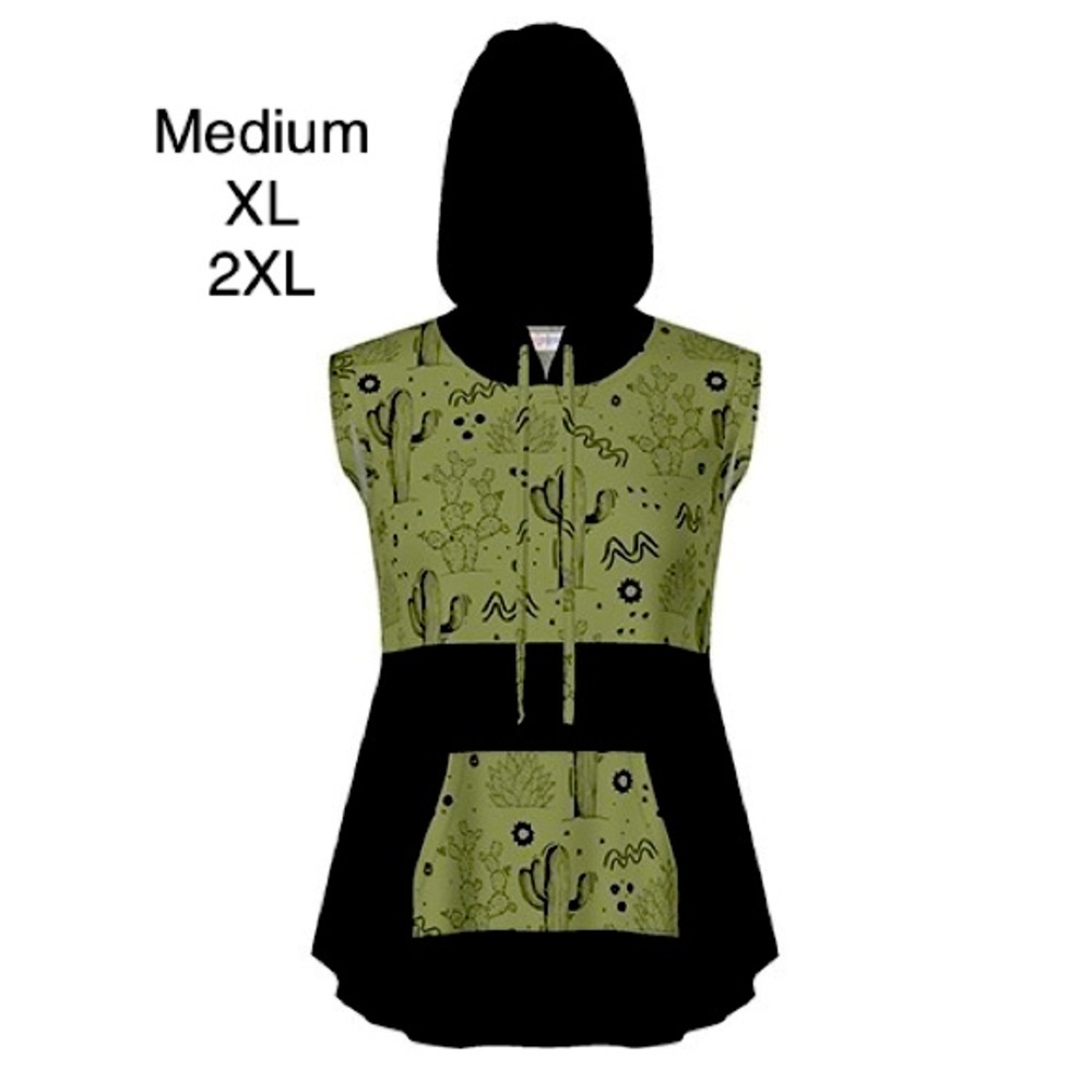 Lularoe Brittany Sleeveless Hoodie